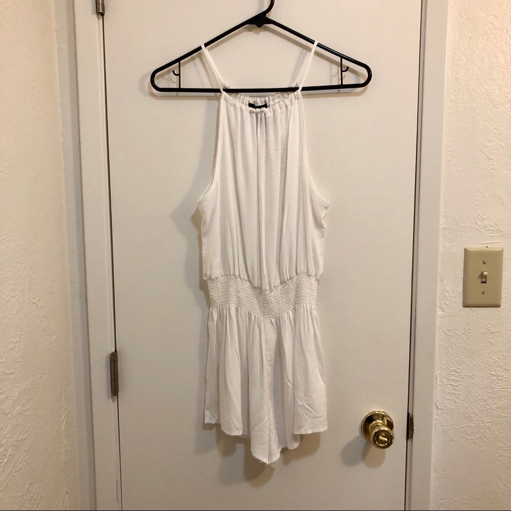 NWOT! F21 White Romper